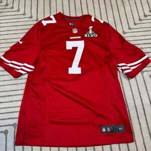 Nike San Francisco 49ers Super Bowl XLVII #7
Kaepernick Red XL Jersey